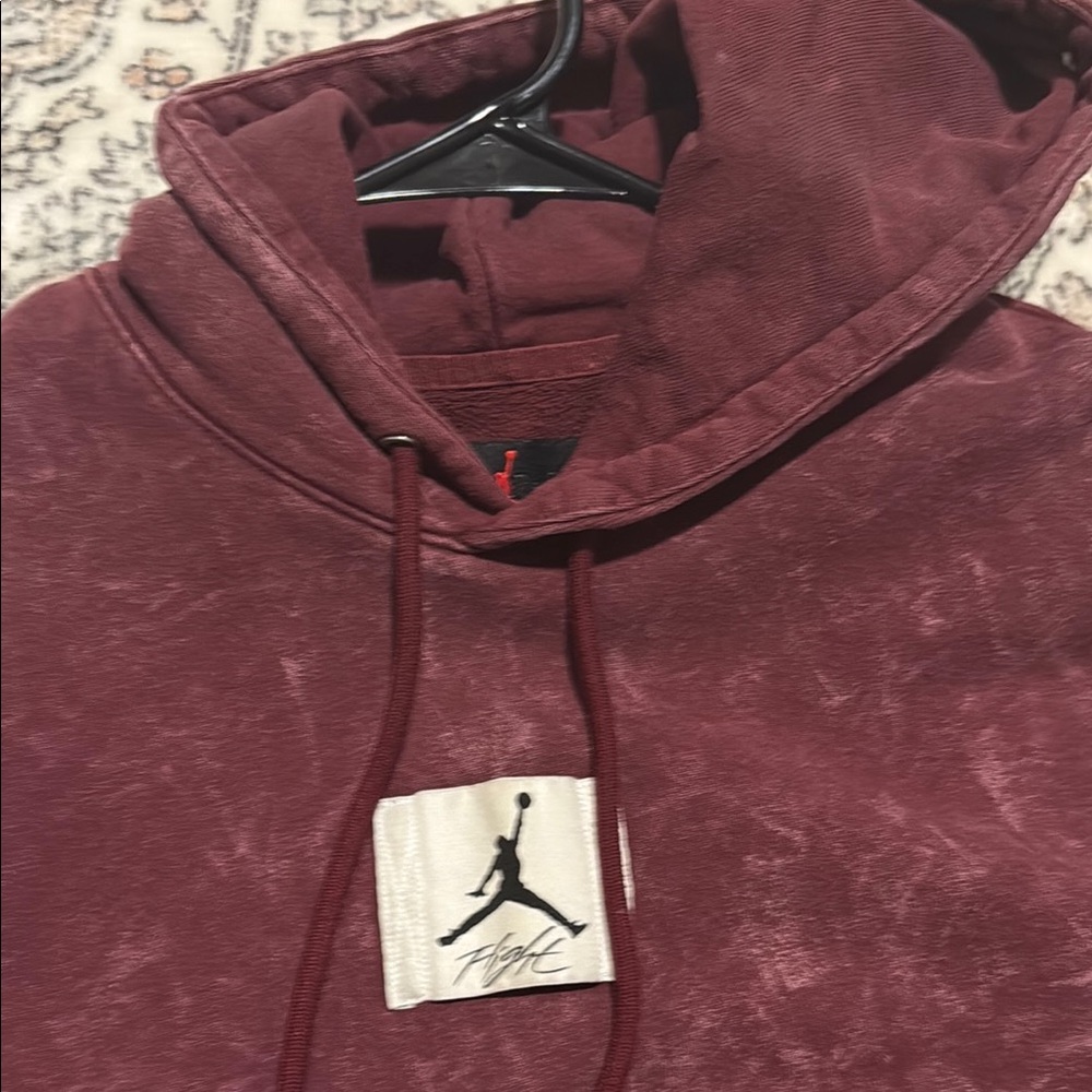 Jordan Red Sweatshirt Hoodie